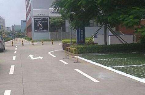 蘇州廠區(qū)道路劃線可以安排自己畫么？